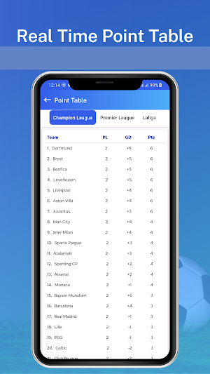 Champions League Football Screenshot 3