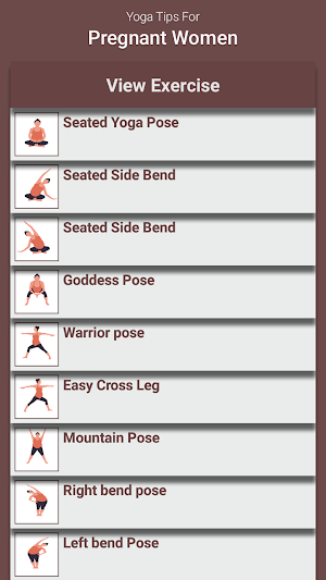 Pregnancy Yoga Exercises – Prenatal Yoga Screenshot 1