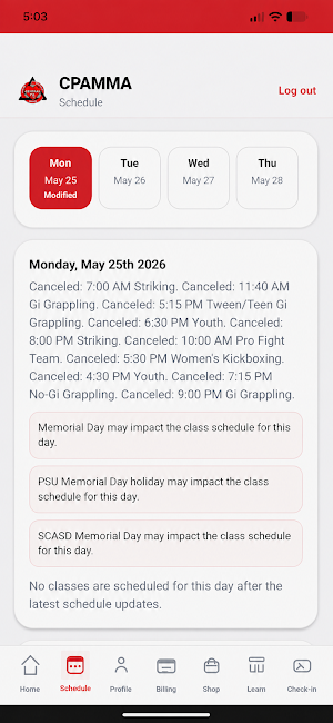The CPAMMA App Screenshot 1