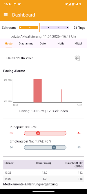 Pacing(History) Screenshot 2