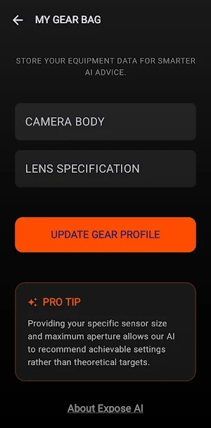 Expose AI: Shoot & Identify Screenshot 3