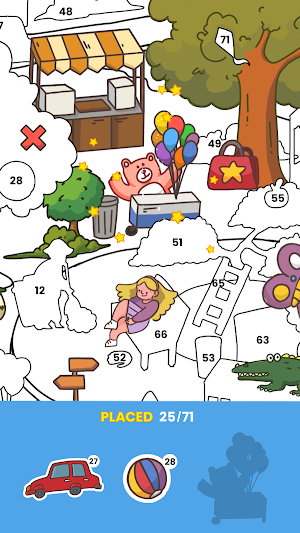 Sticker Book Puzzle Screenshot 1
