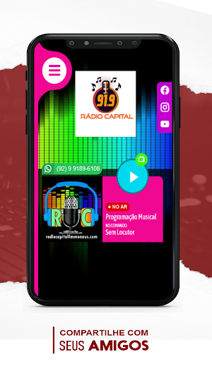 Rádio Capital 91.9 Screenshot 2