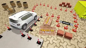 Prado Parking Car Game Offline Screenshot 0