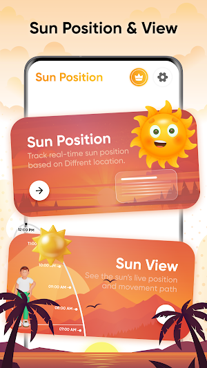 Sun Position : Location Seeker Screenshot 1
