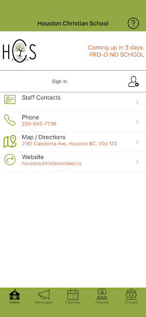 Houston Christian School Screenshot 0