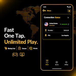 Rimzo: Fast Secure VPN Proxy Screenshot 2