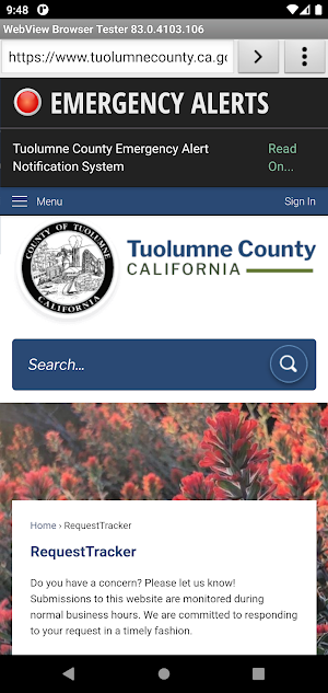 TC Connect Screenshot 1