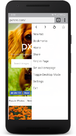 Super Fast Browser - Powerful Private Browser Screenshot 1