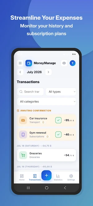 Money Manage Screenshot 3