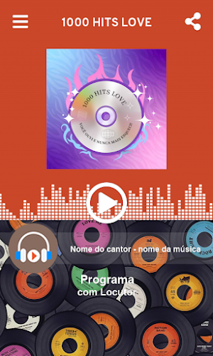 Web Rádio 1000 Hits Love Screenshot 1