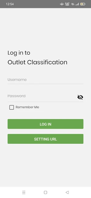 Digital Outlet Classification Screenshot 0