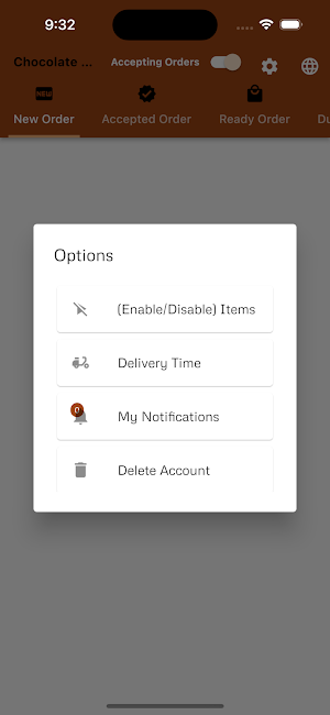 Chocolate Sarayi Vendor Screenshot 3