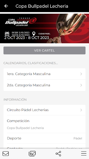 Circuito Bullpadel Venezuela Screenshot 1