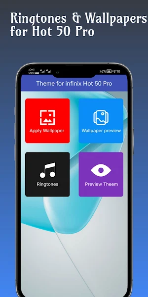 Theme for infinix Hot 50 Screenshot 0