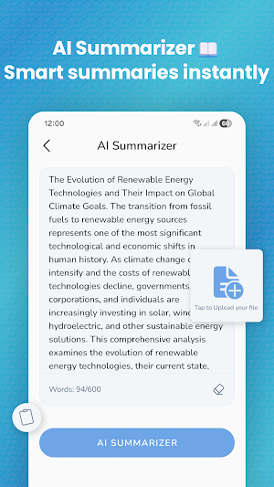 Summize: AI Study & Summarizer Screenshot 1