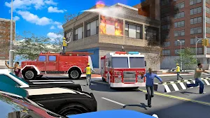 Fire Truck Simulator 2019 Screenshot 0