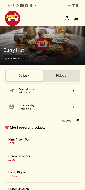 Curry Hut Screenshot 0
