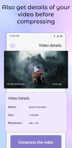 Compact Video Compressor Screenshot 2