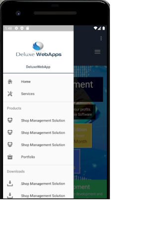 DeluxeWebApps (No.1 Web Develo Screenshot 0