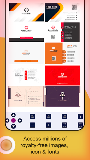 Digital Business Card Maker Screenshot 3
