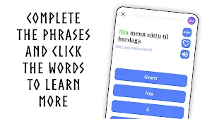 Learn Old Norse: Language Screenshot 1