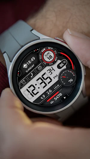 Smart Digital Watch Face Screenshot 2