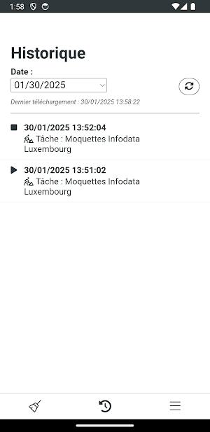 Integrix® Pointage - CIaO Screenshot 0