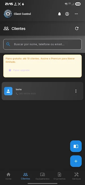 ClientControl Screenshot 2
