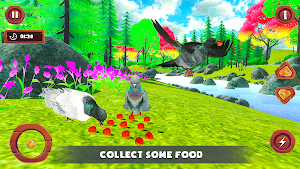 Flying Bird pigeon Games Screenshot 2