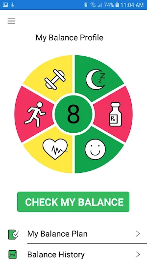 Zibrio Balance Coach Screenshot 0