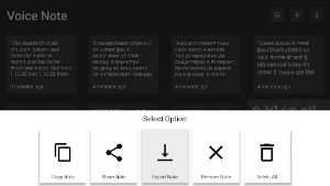 Voice Tv Note Screenshot 1