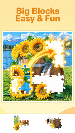 Jigblock-Big Block Jigsaw Screenshot 0