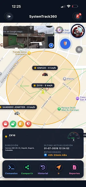 SECURITY FORCE GPS Screenshot 2