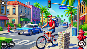 Paper Boy Delivery Games Screenshot 1