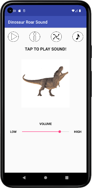 Dinosaur Roar Sound Screenshot 0