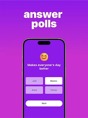 Crowned - anonymous polls Screenshot 3