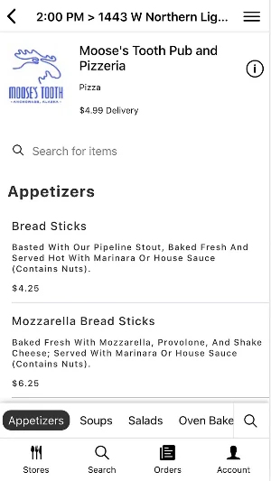 Go Getter Foods Screenshot 2