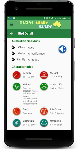 Australia Birds ID Screenshot 3