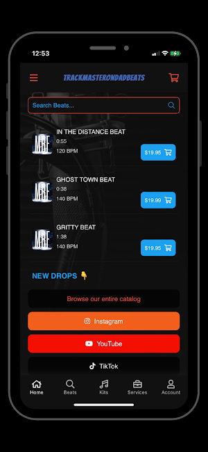 Trackmasterondabeats Screenshot 0