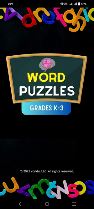 Brain Food word Puzzles Screenshot 3