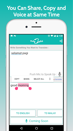 Malay English Translator Screenshot 3