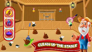 Horse Farm Manager: Unicorn Makeover & Daycare Screenshot 2