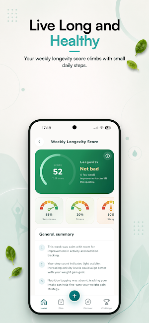 Humally: AI Health and Habits Screenshot 1