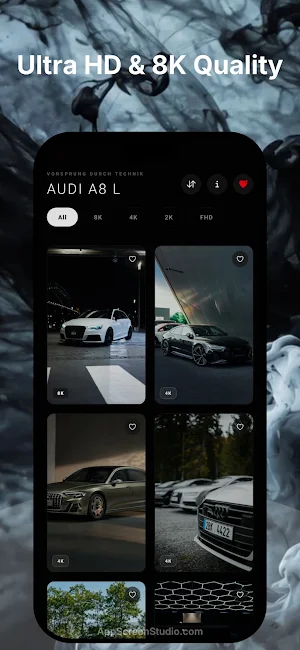 Audi A8 Wallpapers 4K Screenshot 1