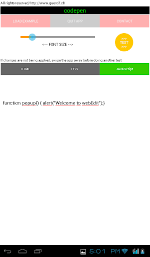 WebEditeur Screenshot 3