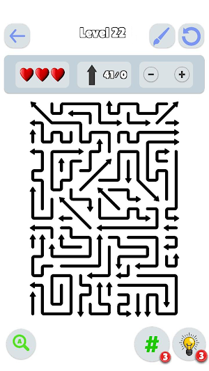 Arrow Out Maze Game Screenshot 3