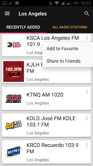 Los Angeles Radio Stations - California, USA Screenshot 0