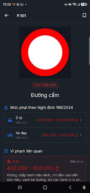 Lái Chuẩn: Thi GPLX 600 Câu Screenshot 3