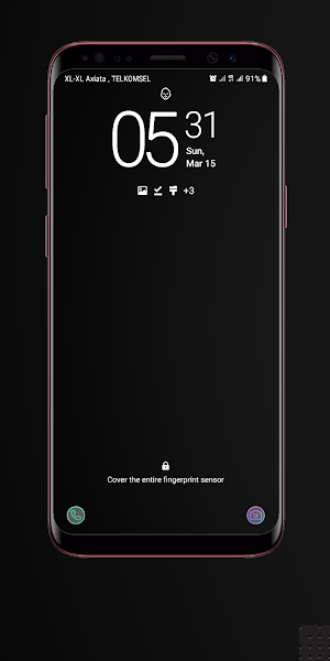Solid Black Wallpaper Screenshot 3